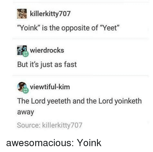 yoinked meaning